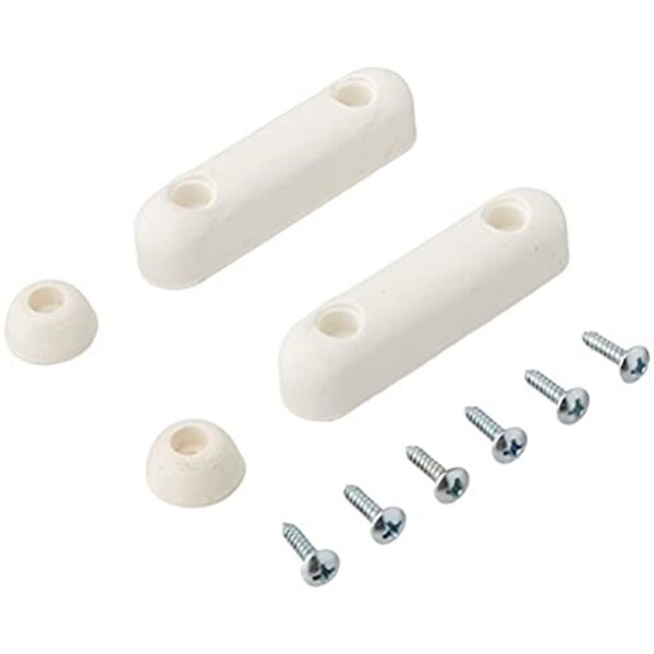 Plumbcraft Toilet Seat Bumper Set White 7513500T Zoro